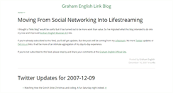 Desktop Screenshot of links.grahamenglish.net