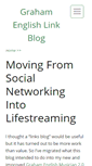 Mobile Screenshot of links.grahamenglish.net