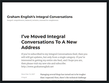 Tablet Screenshot of integral.grahamenglish.net